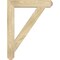 Ekena Millwork Traditional Craftsman Rough Sawn Bracket, Douglas Fir, 4"W x 26"D x 34"H BKT04X26X34TRA04RDF - alternate 3